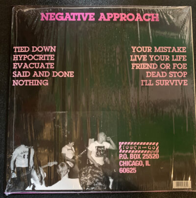 Negative Approach - Tied Down - Image 2